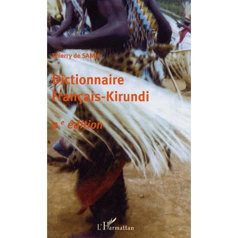 Cover for Thierry de Samie · Dictionnaire français-kirundi (Paperback Book) (2021)