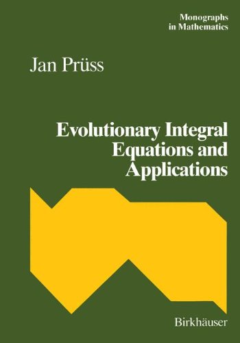 Cover for J. Pruss · Evolutionary Integral Equations and Applications - Monographs in Mathematics (Paperback Book) [Softcover reprint of the original 1st ed. 1993 edition] (2014)