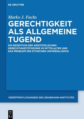 Cover for Fuchs · Gerechtigkeit als allgemeine Tuge (Bok) (2016)