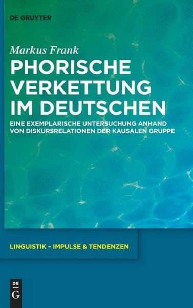 Cover for Frank · Phorische Verkettung im Deutschen (Book) (2018)