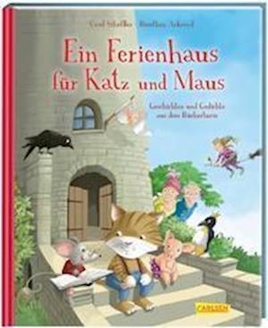 Cover for Ursel Scheffler · Ein Ferienhaus für Katz und Maus - Geschichten und Gedichte aus dem Bücherturm (Hardcover Book) (2021)