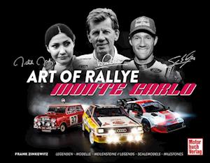 Cover for Frank Zinkewitz · Art of Rallye - Monte Carlo (Book) (2024)