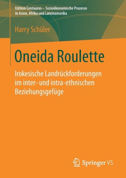 Cover for Schüler · Oneida Roulette (Book) (2017)