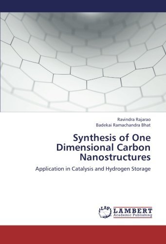 Cover for Badekai Ramachandra Bhat · Synthesis of One Dimensional Carbon Nanostructures: Application in Catalysis and Hydrogen Storage (Paperback Bog) (2012)