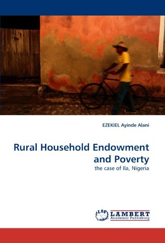 Cover for Ezekiel Ayinde Alani · Rural Household Endowment and Poverty: the Case of Ila, Nigeria (Paperback Bog) (2011)