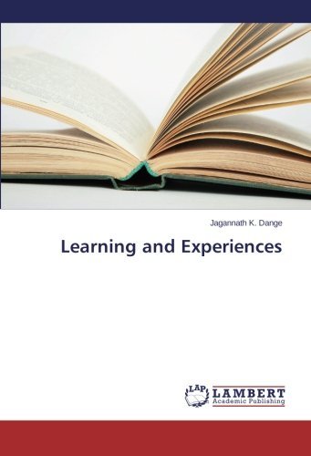 Cover for Jagannath K. Dange · Learning and Experiences (Paperback Bog) (2014)