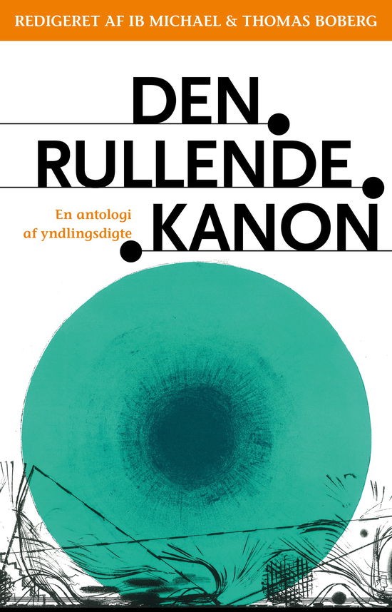 Cover for Ib Michael og Thomas Boberg · Den rullende kanon (Sewn Spine Book) [1º edição] (2017)