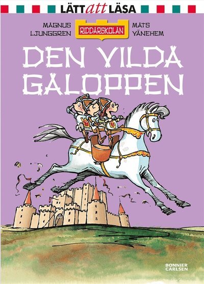 Cover for Magnus Ljunggren · Riddarskolan: Den vilda galoppen (PDF) (2018)