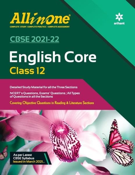 Cover for Srishti Agarwal · Cbse All in One English Core Class 12 for 2022 Exam (Pocketbok) (2021)