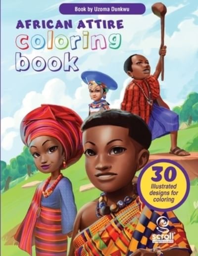 Cover for Uzoma Dunkwu · African Attire Coloring Book (Taschenbuch) (2022)