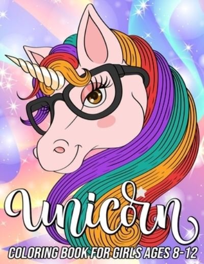 Cover for Mezzo Zentangle Designs · Unicorn Coloring Book for Girls Ages 8-12 (Pocketbok) (2020)