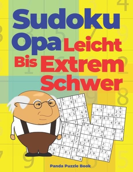 Cover for Panda Puzzle Book · Sudoku Opa Leicht Bis Extrem Schwer (Pocketbok) (2020)