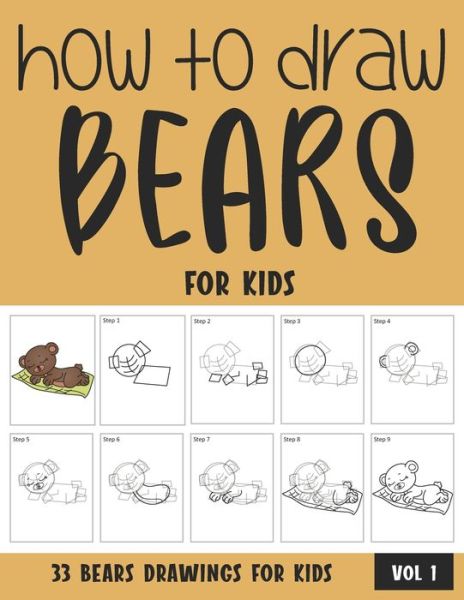 Cover for Sonia Rai · How to Draw Bears for Kids (Paperback Book) (2021)