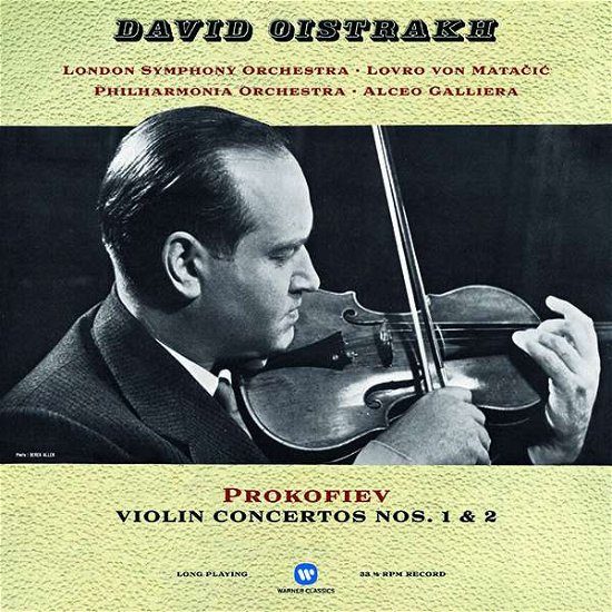Cover for Oistrakh David · Prokofiev: Violin Concerto (LP) (2021)