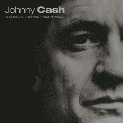 Cover for Johnny Cash · A Concert: Behind Prison Walls (Limited Edition, Red, Black, &amp; White Marble Colored Vinyl) (LP) (2023)
