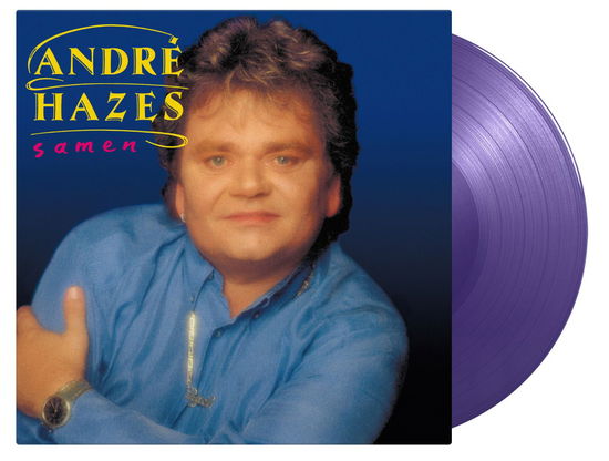 Cover for Andre Hazes · Samen (LP) [Purple Vinyl edition] (2023)