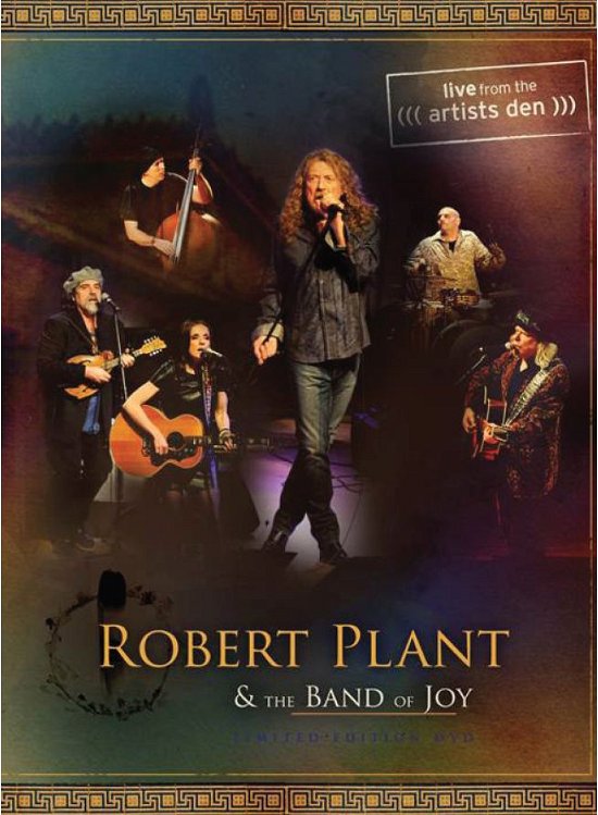 Cover for Robert Plant &amp; the Band of Joy · Live from the Artist's Den (DVD) [Limited edition] (2012)
