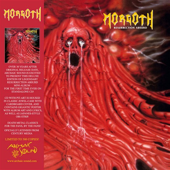 Cover for Morgoth · Resurrection Absurd (CD) (2022)