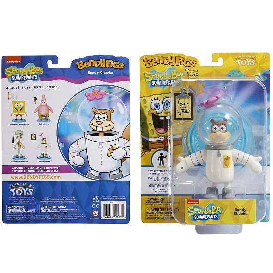 SpongeBob Schwammkopf Bendyfigs Biegefigur Sandy C - SpongeBob - Merchandise - THE NOBLE COLLECTION - 0849421008857 - November 8, 2022