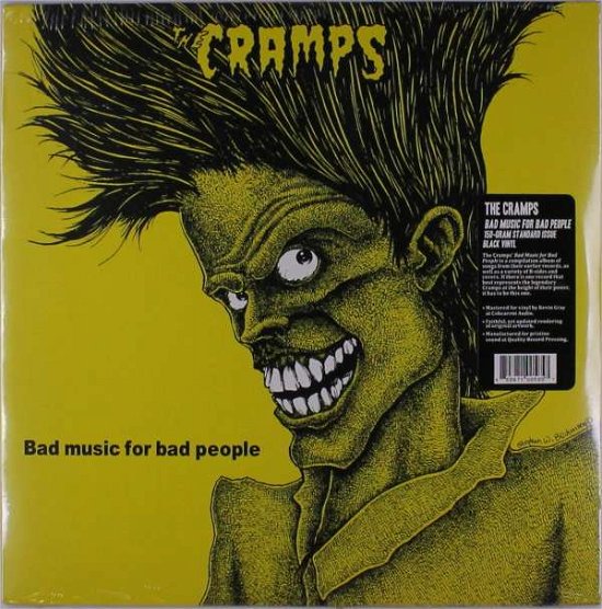 Bad Music for Bad People (150g - Cramps - Music - DRASTIC PLASTIC - 0855971005857 - January 18, 2019