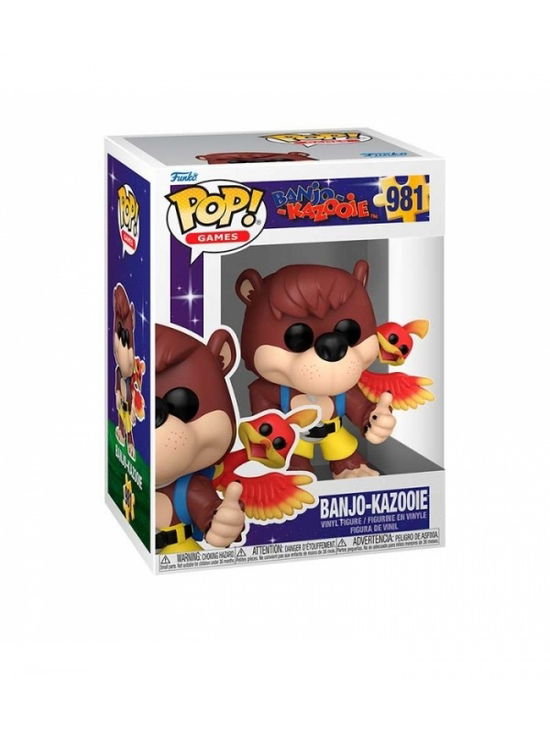 Funko Pop Games Banjo Kazooie S1 Banjo & Kazooie - Funko Pop Games - Gadżety - Funko - 0889698802857 - 28 sierpnia 2024