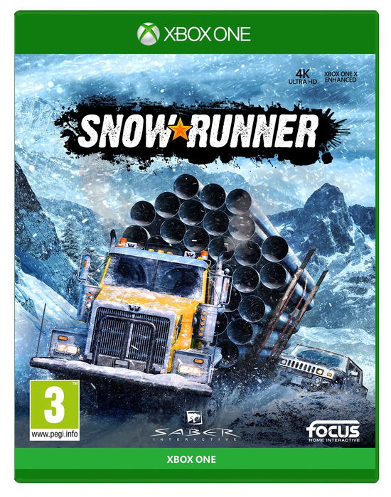 Snowrunner - Focus - Peli - Focus Home Interactive - 3512899122857 - tiistai 28. huhtikuuta 2020