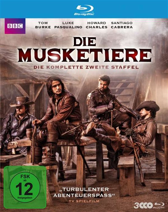 Cover for Pasqualino,luke / Charles,howard / Cabrera,santiago/+ · Die Musketiere-die Kompl.zweite Staffel (Blu-ray) (2016)