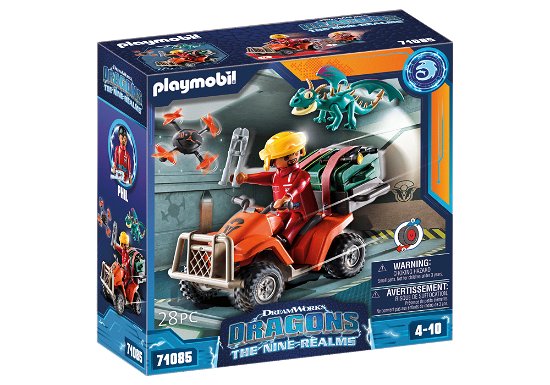 Cover for Playmobil · Playmobil 71085 Dragons: The Nine Realms Icaris Quad &amp; Phil (Toys)