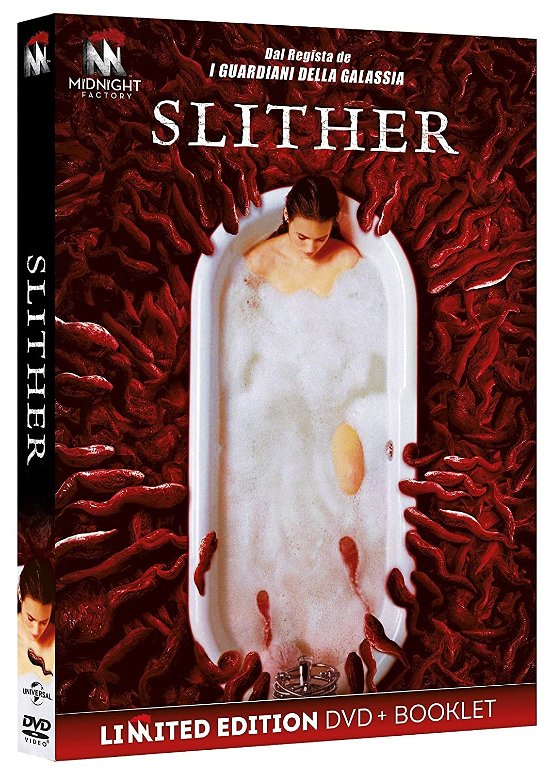 Cover for Elizabeth Banks,nathan Fillion,gregg Henry,michael Rooker · Slither (Ltd) (Dvd+booklet) (DVD) [Limited edition] (2020)