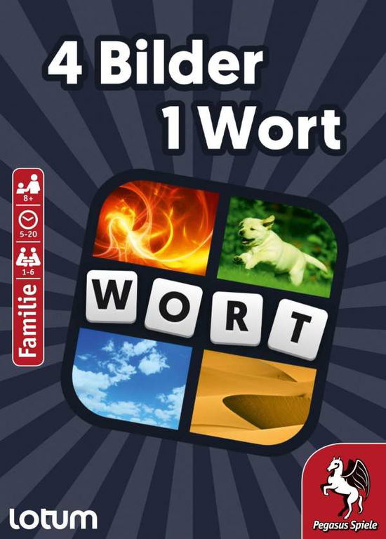 Cover for 4 Bilder 1 Wort · 4 Bilder 1 Wort (Kartenspiel).18323G (Buch) (2019)