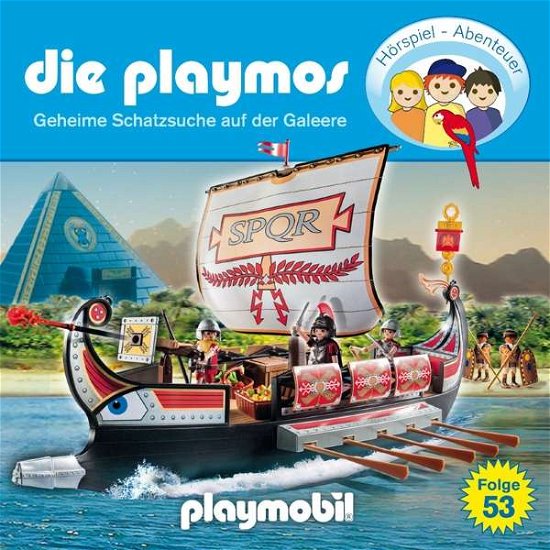 Cover for Die Playmos · (53)geheime Schatzsuche Auf Der Galeere (CD) (2016)