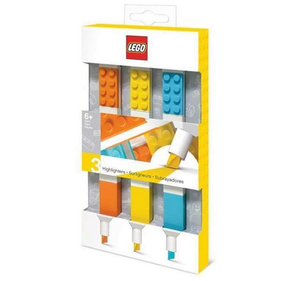 Lego 3 Pack Highlighter - Lego - Marchandise -  - 4895028516857 - 1 août 2019