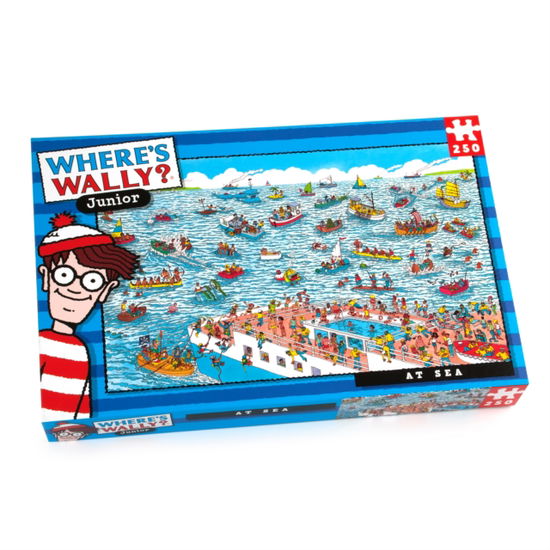 Where's Wally At Sea 250pc Puzzle - University Games - Produtos - PAUL LAMOND GAMES - 5012822059857 - 30 de outubro de 2023