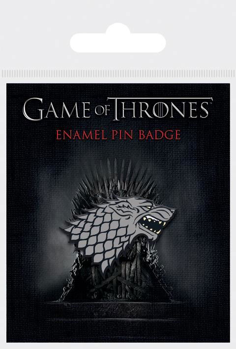 Stark Enamel (Pin Badge / Spilla Smaltata) - Game Of Thrones: Pyramid - Mercancía -  - 5050293754857 - 