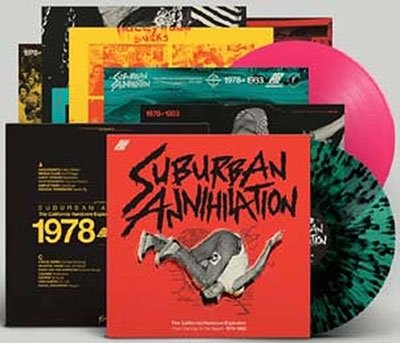Cover for Suburban Annihilation: California Hardcore / Var · Suburban Annihilation The California Har (LP) (2023)