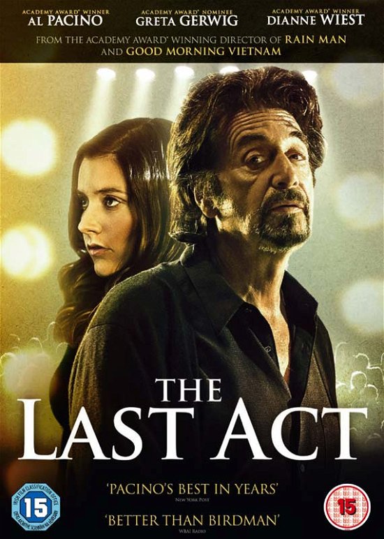The Last Act - Movie - Film - Lionsgate - 5055761904857 - 4. maj 2015