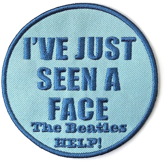 The Beatles Standard Woven Patch: I've Just Seen A Face - The Beatles - Merchandise -  - 5056170691857 - 