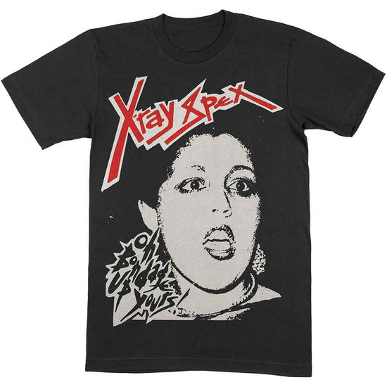 X-Ray Spex Unisex T-Shirt: Oh Bondage - X-Ray Spex - Merchandise -  - 5056368650857 - 