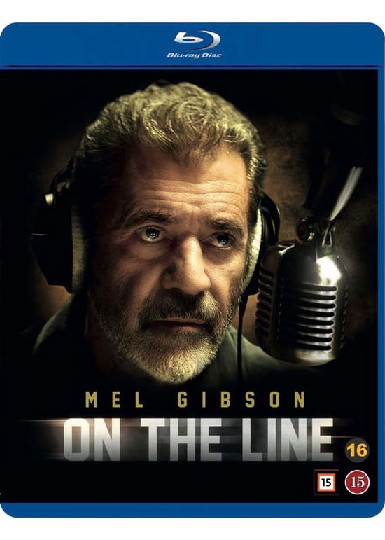 Cover for Mel Gibson · On the Line (Blu-Ray) (2023)