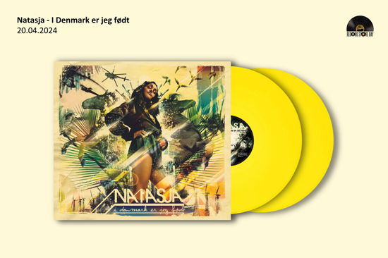 Natasja · I Danmark Er Jeg Født (LP) [RSD 2024 Yellow Vinyl Repress edition] (2024)