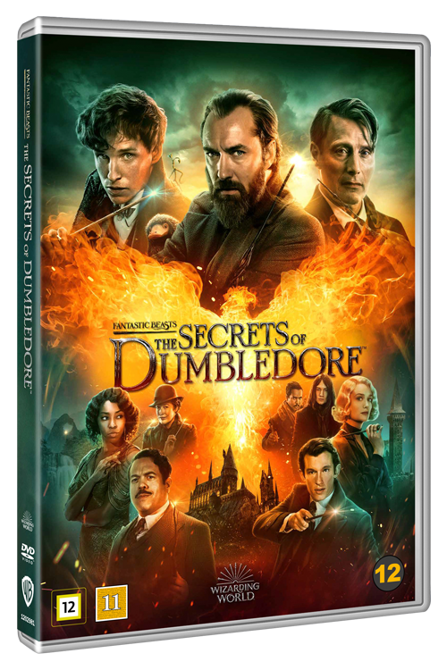 Cover for Fantastic Beasts: The Secrets of Dumbledore (DVD) (2022)