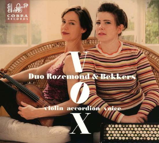 Cover for Duo Rozenmond &amp; Bekkers · Vox (CD) (2021)