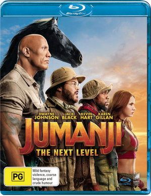 Cover for Jumanji: the Next Level (Blu-ray) (2020)