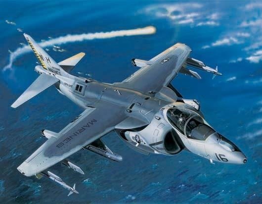 Cover for Av · Av-8b Night Attack Harrier Ii (1:32) (Leketøy)