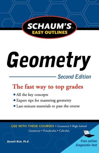 Cover for Barnett Rich · Schaum's Easy Outline of Geometry, Second Edition (Paperback Book) (2010)