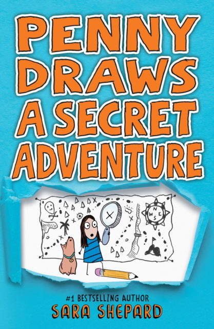 Cover for Sara Shepard · Penny Draws a Secret Adventure - Penny Draws (Paperback Book) (2025)