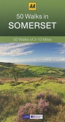 Cover for Aa Publishing · 50 Walks in Somerset - AA 50 Walks (Pocketbok) [3 Revised edition] (2013)