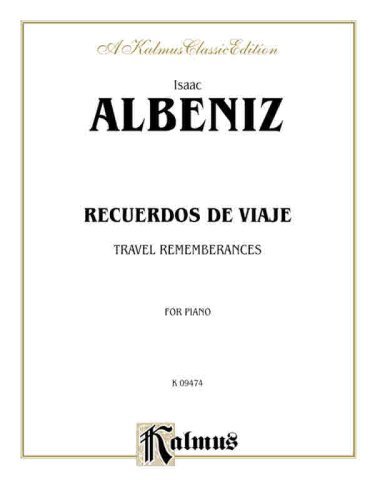 Cover for Isaac Albéniz · Albeniz Recuerdos De Viaje Pa (Paperback Book) [Kalmus edition] (1985)