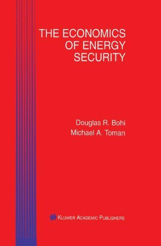 Cover for Douglas R. Bohi · The Economics of Energy Security (Hardcover Book) [1996 edition] (1996)