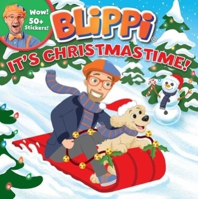 Cover for Editors of Studio Fun International · Blippi It's Christmastime! (Book) (2020)